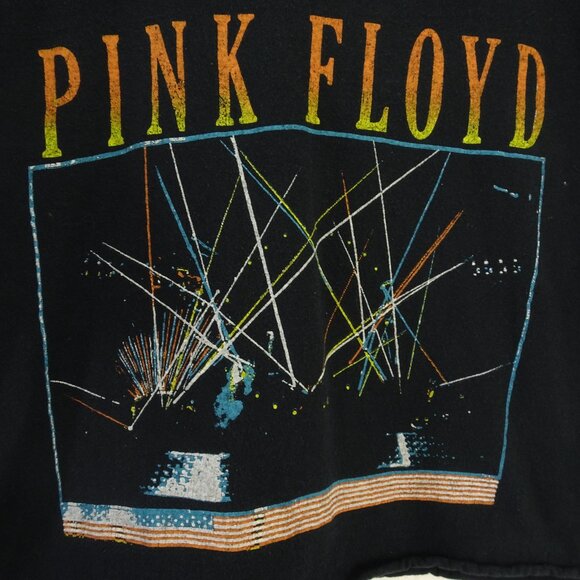 Pink Floyd Women's Crop Top T-Shirt Black Medium - Picture 2 of 6